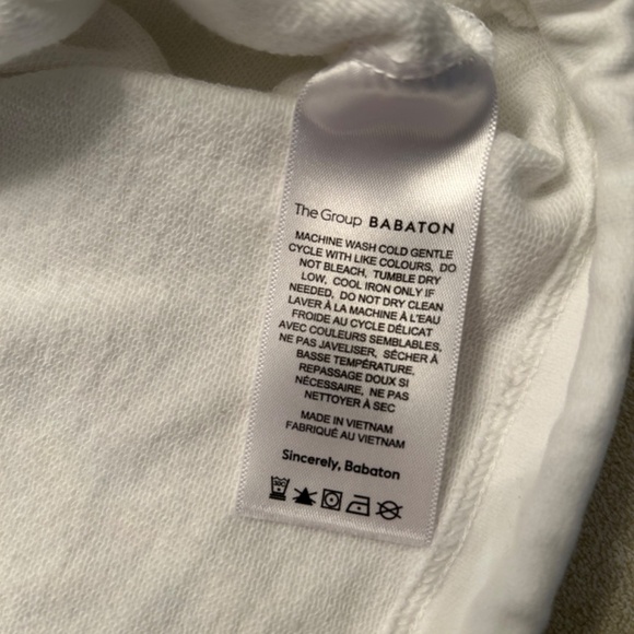 Babaton cropped sweatshirt - Picture 2 of 4